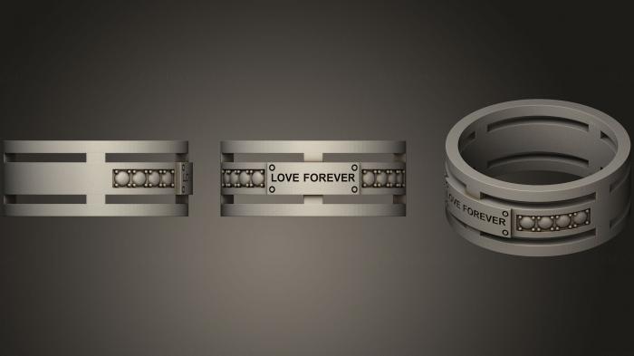 Jewelry rings (JVLRP_0677) 3D model for CNC machine